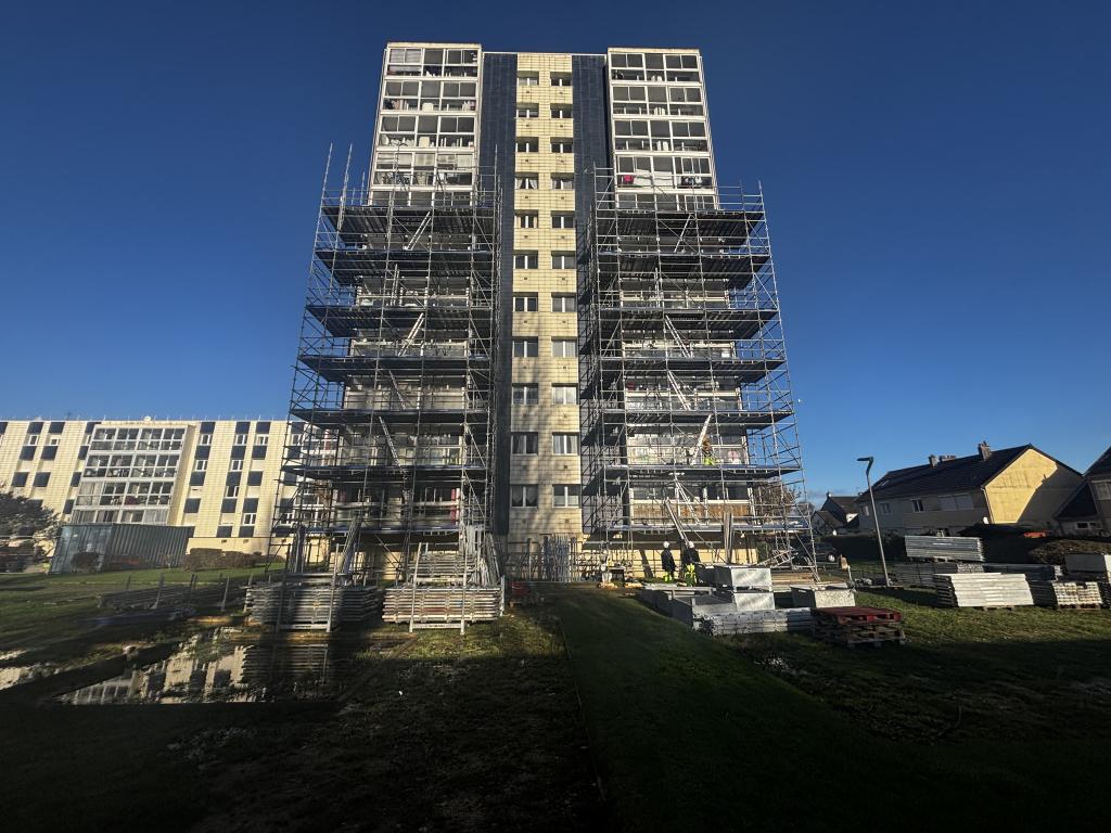 Montage d'�chafaudages 